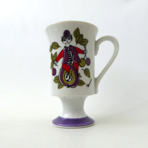Corsica vintage mug, illustrated by Turi Gramstad Oliver. Maria range for Arnart