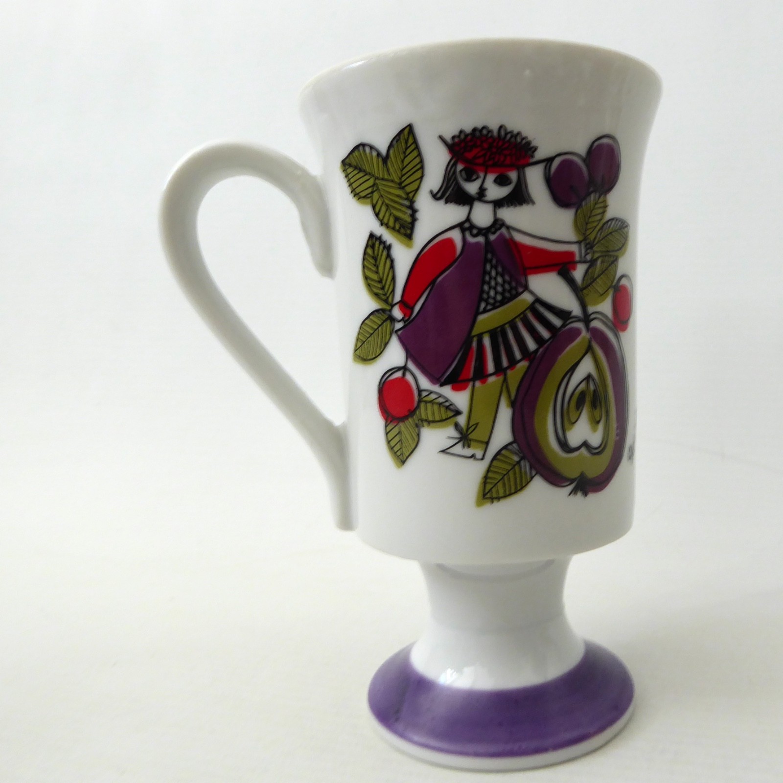 Corsica vintage mug, illustrated by Turi Gramstad Oliver. Maria range for Arnart - Image 8