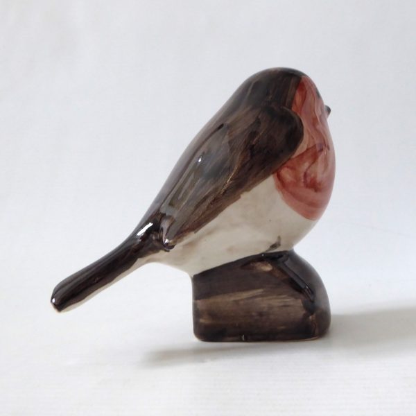 David Sharp pottery, Rye, sussex. Vintage 70s robin bird figurine statue signed - Image 7