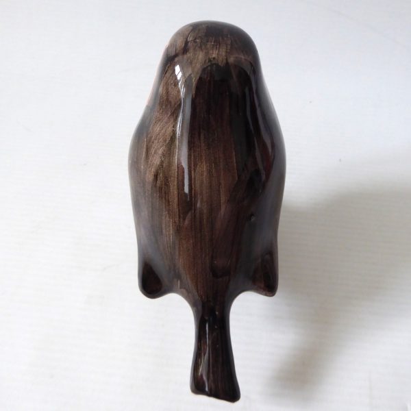 David Sharp pottery, Rye, sussex. Vintage 70s robin bird figurine statue signed - Image 9