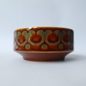 Hornsea Pottery Bronte vintage 1975 cereal soup bowl 5". Retro Clappison 1970s