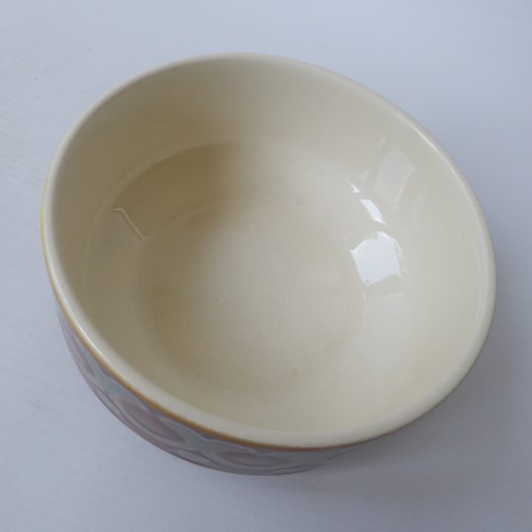 Hornsea Pottery Bronte vintage 1975 cereal soup bowl 5". Retro Clappison 1970s - Image 6