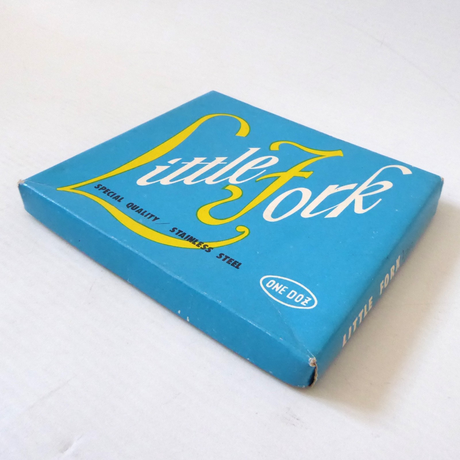 Little Forks 12 cocktail/snack/cake. Unused boxed. Vintage 1960s, retro. Dozen - Image 6
