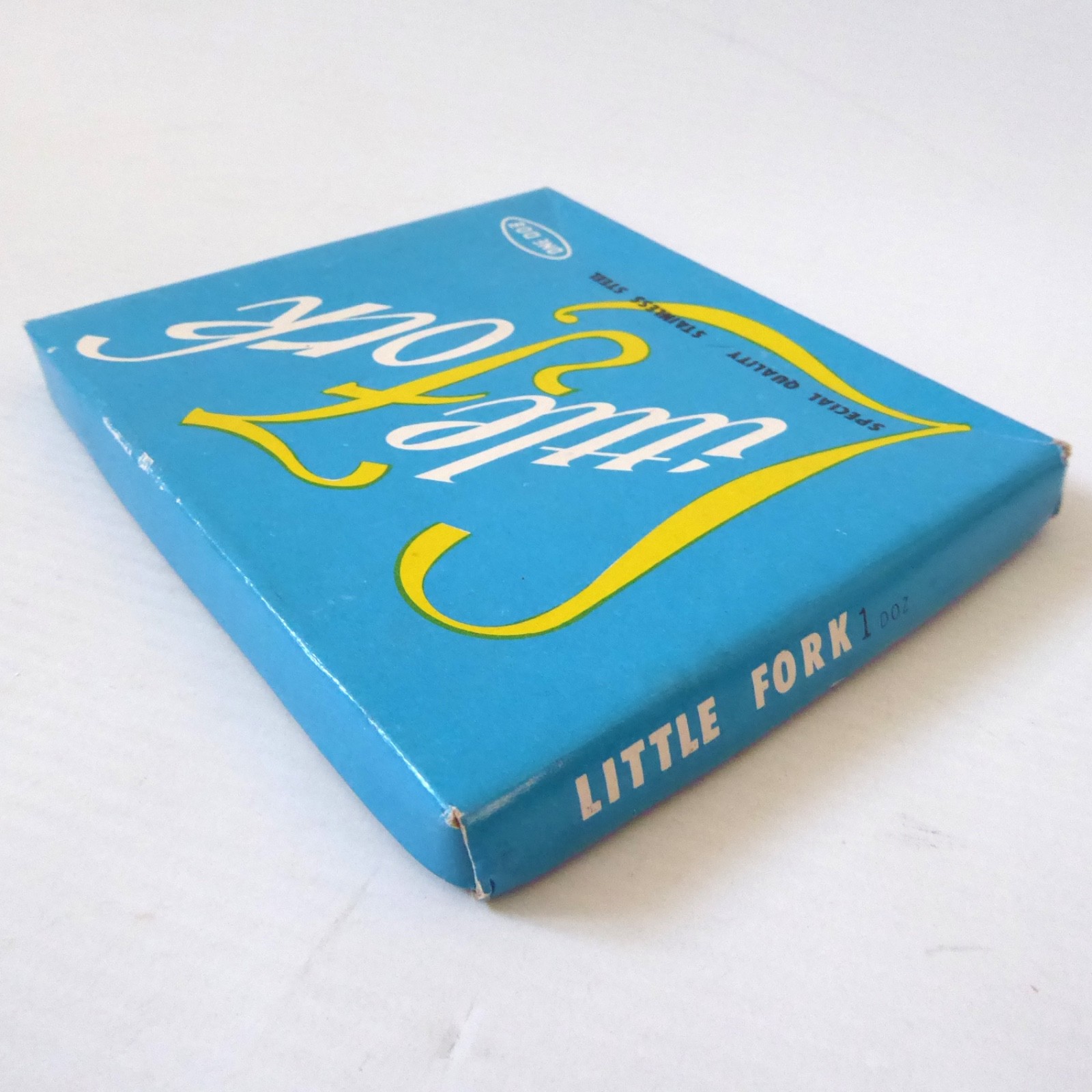 Little Forks 12 cocktail/snack/cake. Unused boxed. Vintage 1960s, retro. Dozen - Image 7