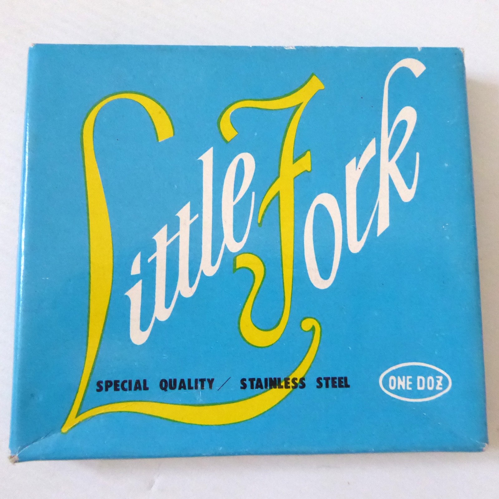 Little Forks 12 cocktail/snack/cake. Unused boxed. Vintage 1960s, retro. Dozen - Image 8