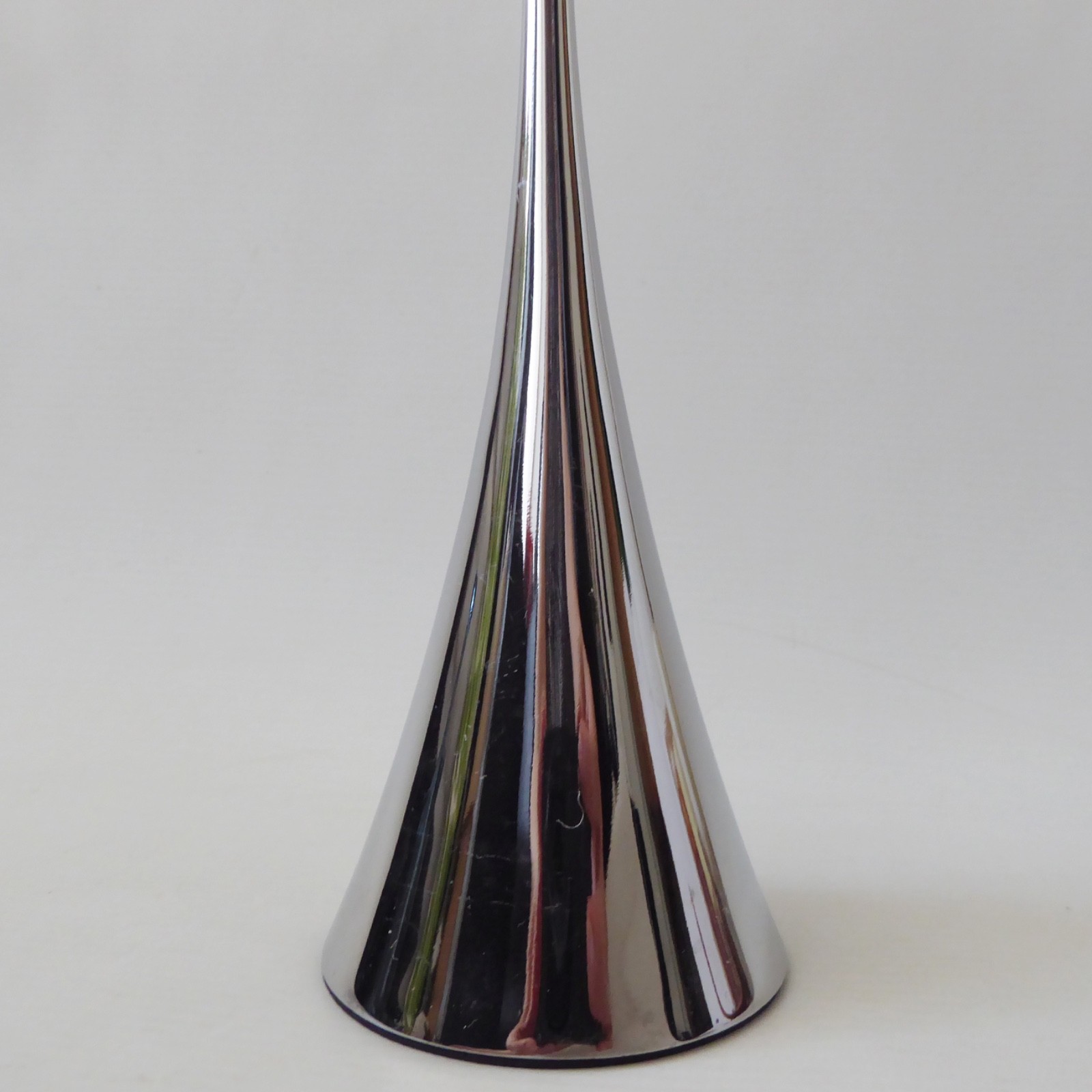 Robert Welch Arden 12" candlestick stainless steel silver chrome color modernist - Image 5