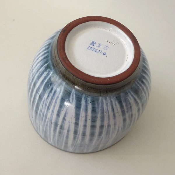 Rye Pottery Jimmy Elliott 1950s plant pot holder, pottery sgraffito bowl planter - Image 12