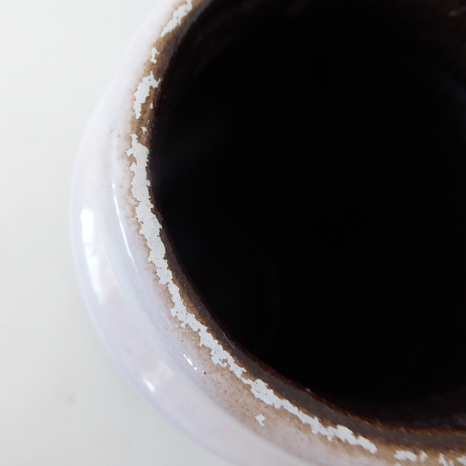 Scheurich West German vase 201-18, deep green & white, ceramic pottery, vintage - Image 11