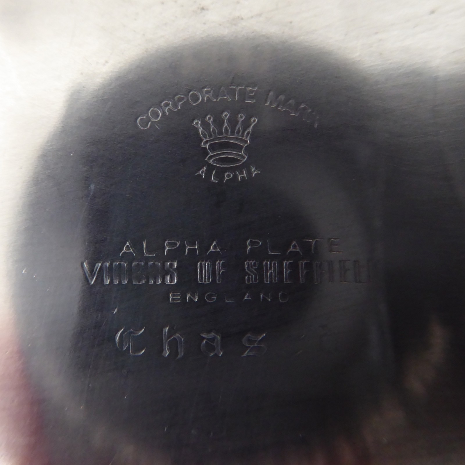 Viners of Sheffield Alpha Plate cigarette trinket jewellery box case, vintage - Image 14