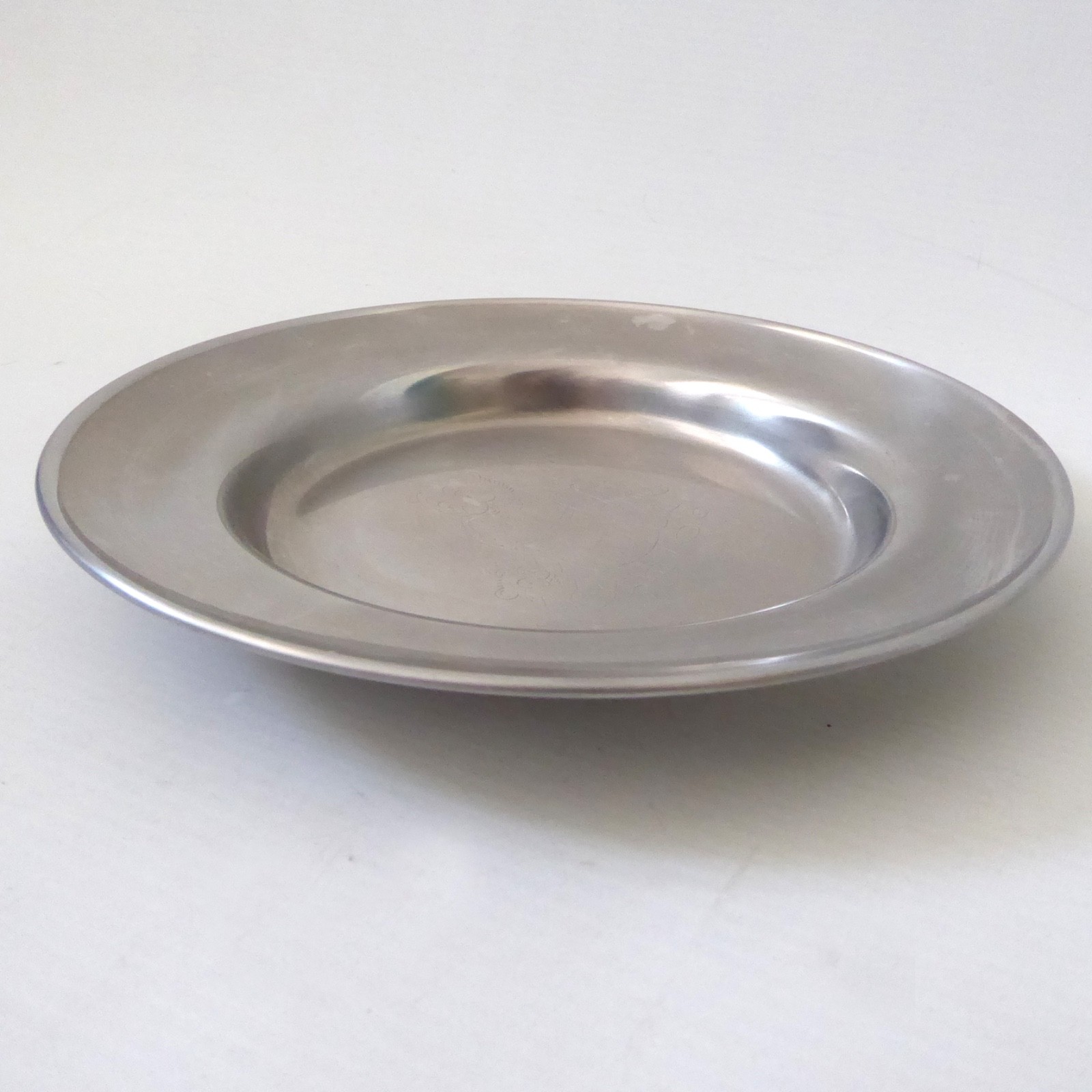 Vintage DKF LUNDTOFTE Denmark 3 bears stainless steel children's kid's dish bowl - Image 4