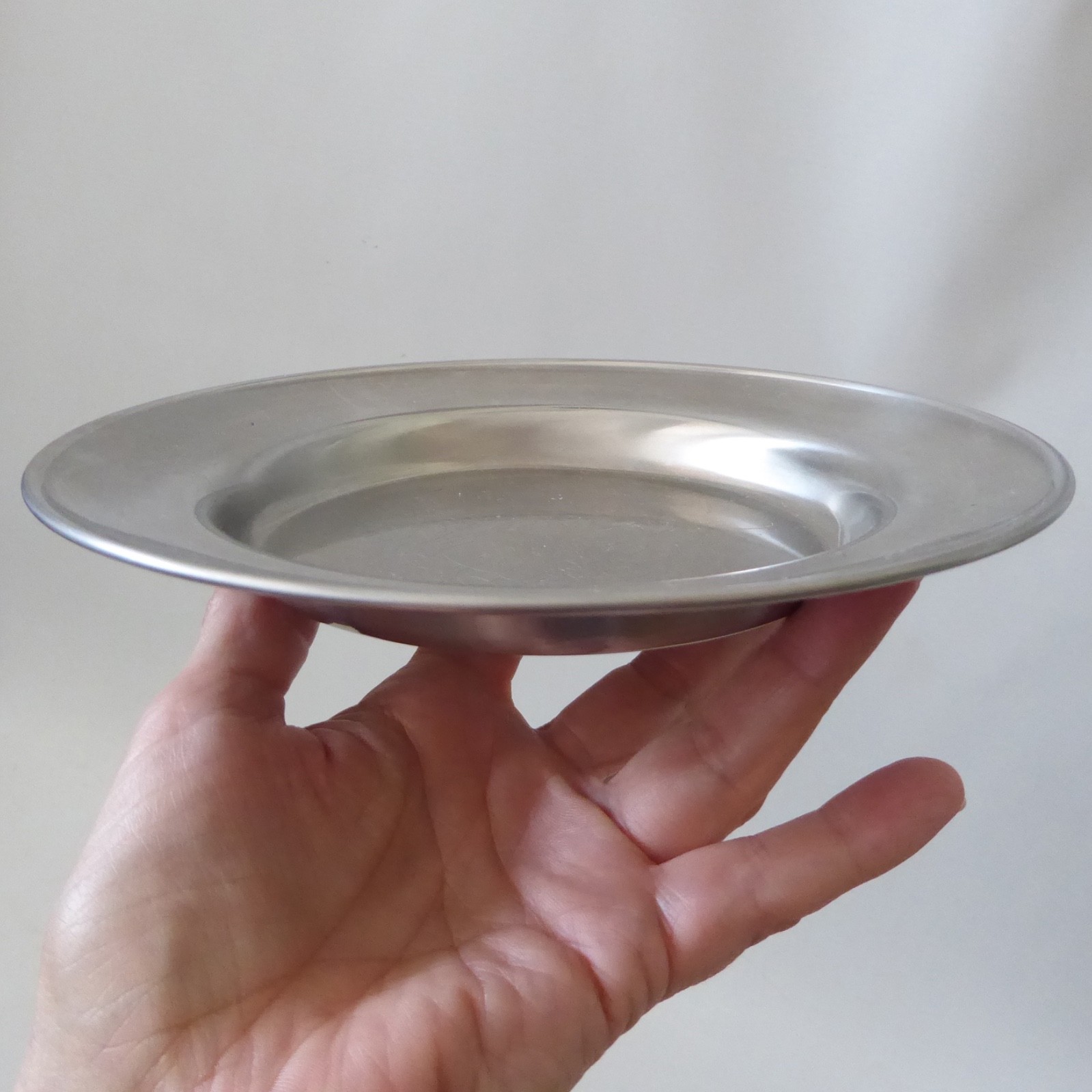 Vintage DKF LUNDTOFTE Denmark 3 bears stainless steel children's kid's dish bowl - Image 8