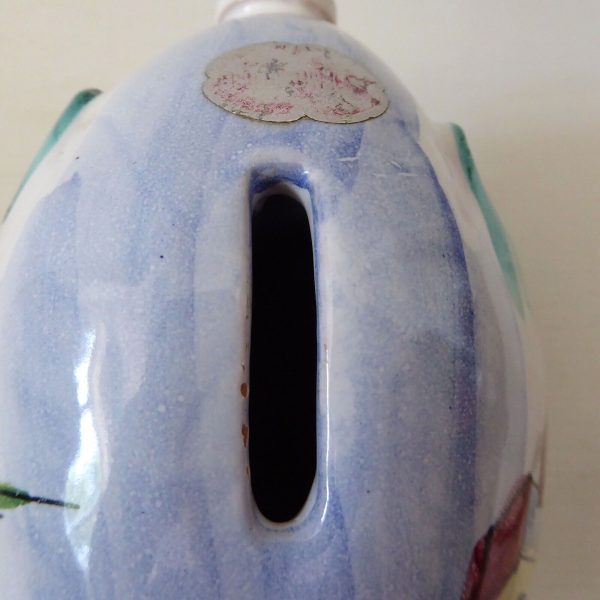 Vintage Montrose Italy 2168 piggy bank money box. Mid century painted + label - Image 16
