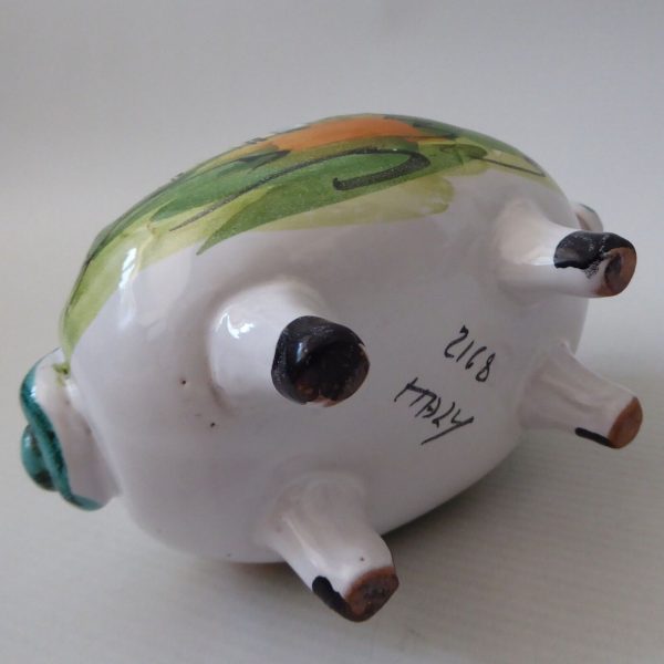 Vintage Montrose Italy 2168 piggy bank money box. Mid century painted + label - Image 19