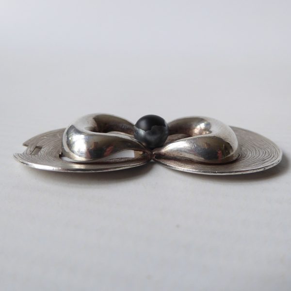 1973 sterling silver 925 hallmarked pendant for necklace. Brutalist modernist - Image 6
