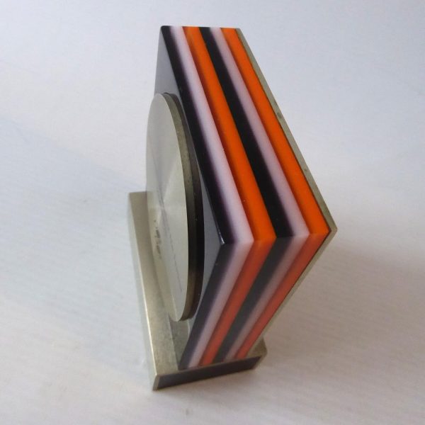 1976 International Industrial Film Festival award trophy memorabilia, op art 70s - Image 7