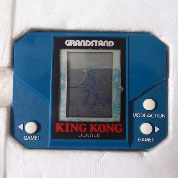 1982 boxed Grandstand King Kong Jungle LCD handheld game, working, retro vintage - Image 11