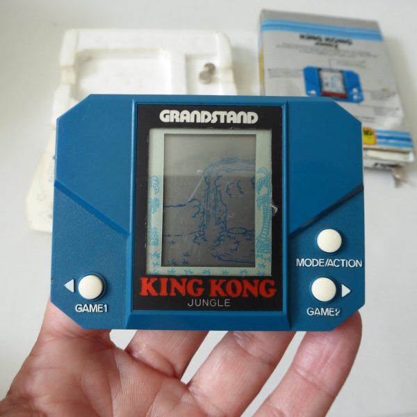 1982 boxed Grandstand King Kong Jungle LCD handheld game, working, retro vintage - Image 7