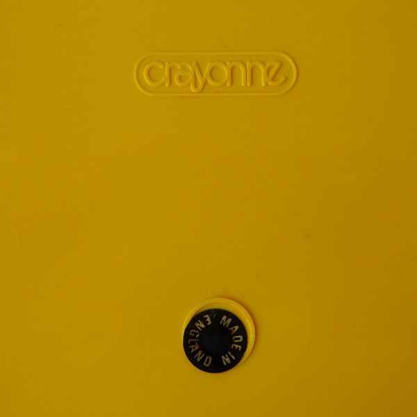 Crayonne retro yellow individual snack TV trays, 70s/80s. Terence Conran Habitat - Image 7