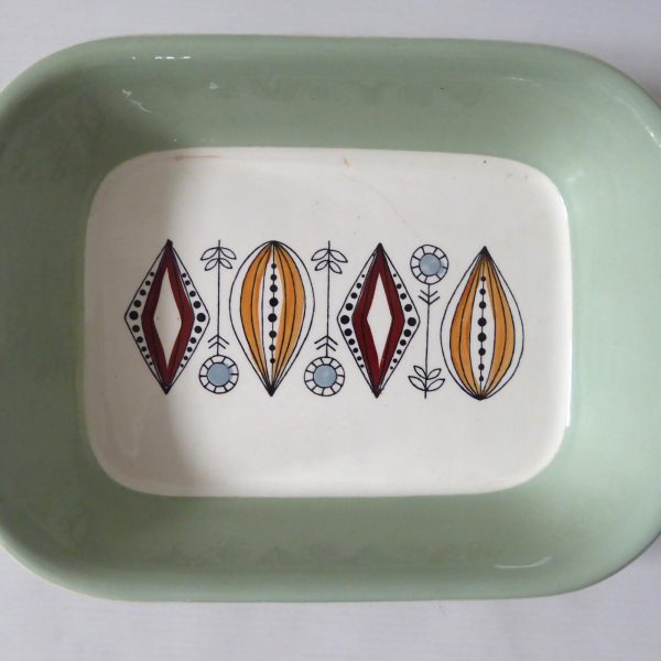 Egersund Norway 'Kongo' vintage retro cooking oven casserole dish rectangular - Image 3