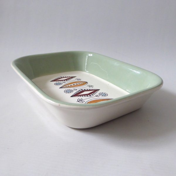Egersund Norway 'Kongo' vintage retro cooking oven casserole dish rectangular - Image 4