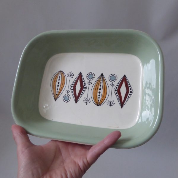 Egersund Norway 'Kongo' vintage retro cooking oven casserole dish rectangular - Image 9