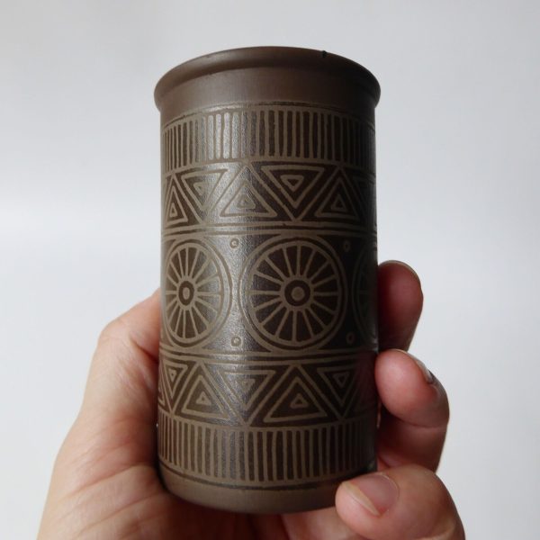 Hornsea Palatine tall salt or pepper pot, shaker. vintage Lancaster Vitramic 70s - Image 4