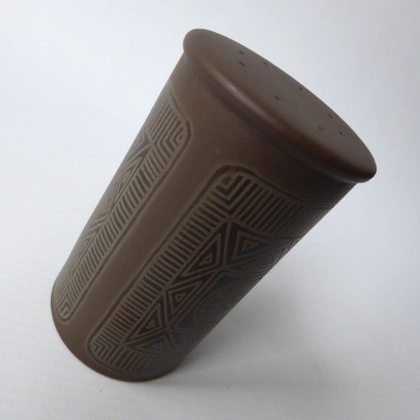 Hornsea Palatine tall salt or pepper pot, shaker. vintage Lancaster Vitramic 70s - Image 5