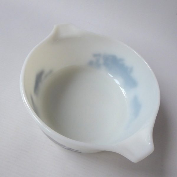 JAJ Pyrex Harvest Silhouette haymaker round glass buffet set bowl 1.5 pint, 1967 - Image 4
