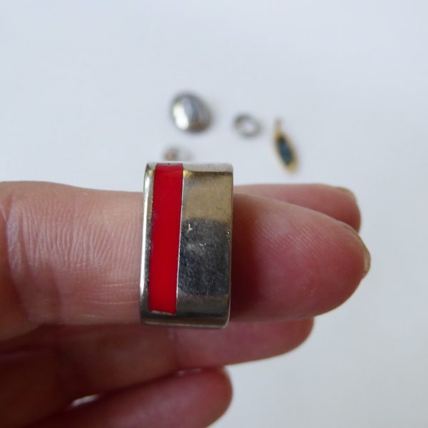 Job lot vintage jewellery incl 925 silver Hermann Siersbol, Taxco, rings pendant - Image 13