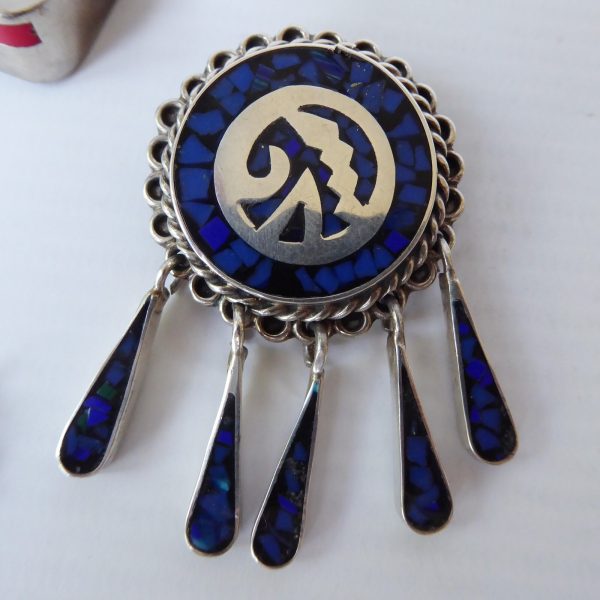Job lot vintage jewellery incl 925 silver Hermann Siersbol, Taxco, rings pendant - Image 8