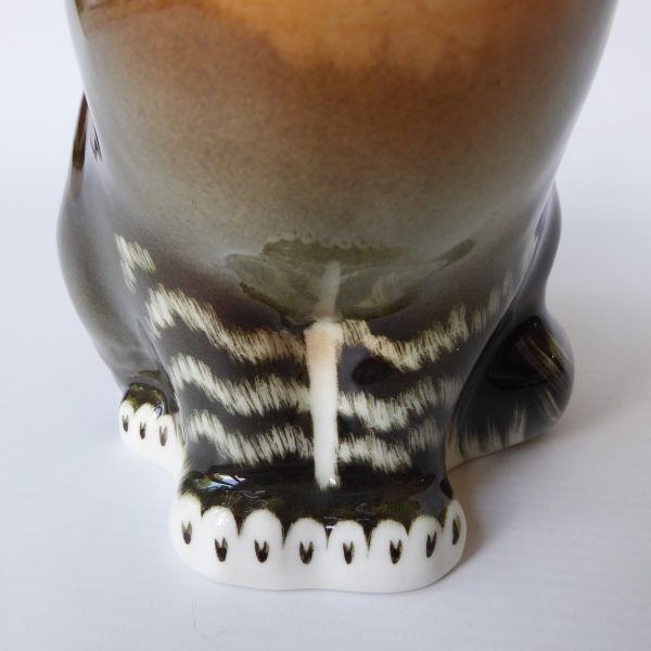 Lomonosov porcelain cat, Imperial Russian USSR Pallas Wildcat figurine. Vintage - Image 12