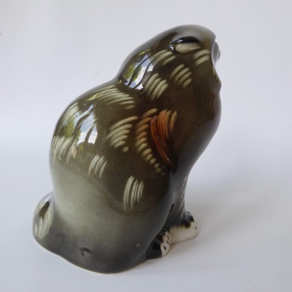 Lomonosov porcelain cat, Imperial Russian USSR Pallas Wildcat figurine. Vintage - Image 8