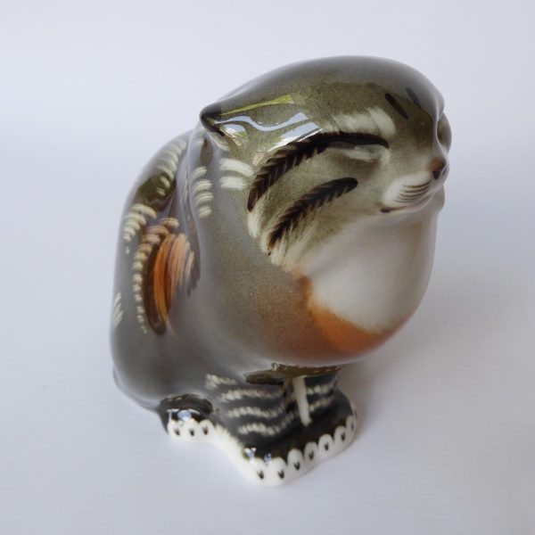 Lomonosov porcelain cat, Imperial Russian USSR Pallas Wildcat figurine. Vintage - Image 10