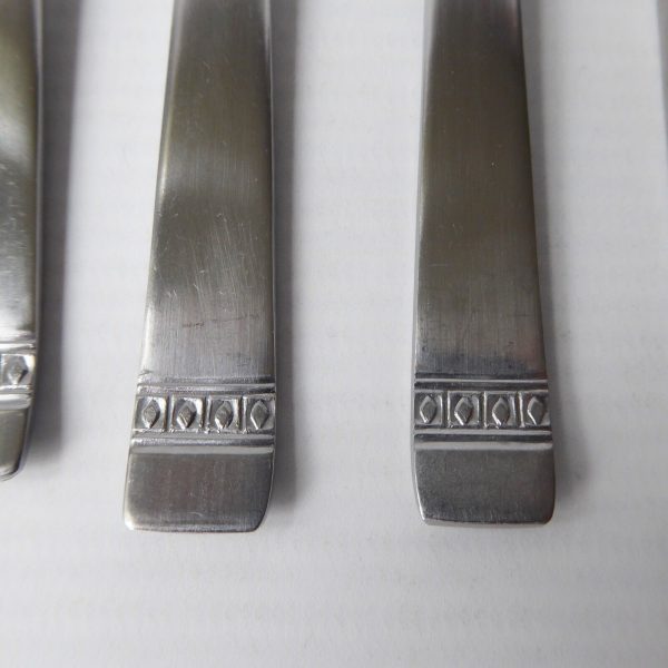 Magefesa German set 6 forks & knives, Inox stainless steel. Cutlery vintage - Image 7