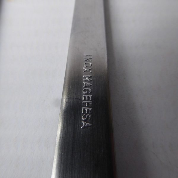 Magefesa German set 6 forks & knives, Inox stainless steel. Cutlery vintage - Image 9