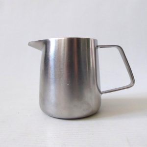Old Hall Robert Welch Oriana jug, water cream milk 1960s modernist vintage steel