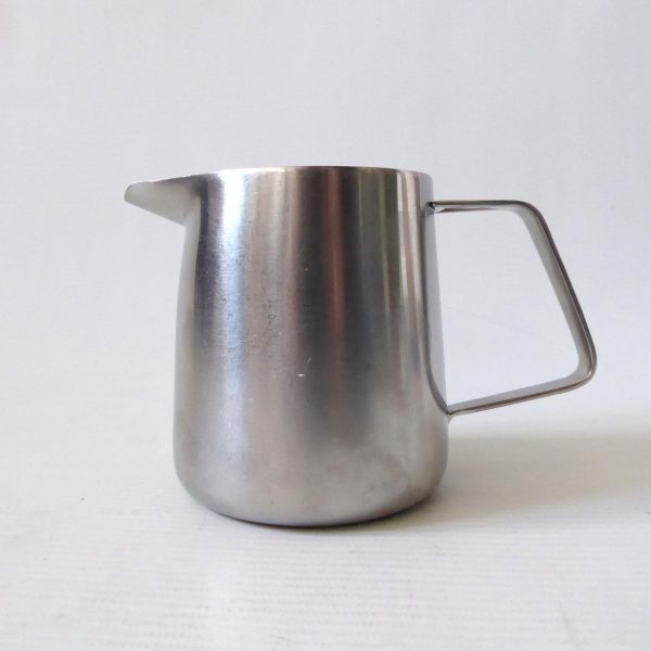 Old Hall Robert Welch Oriana jug, water cream milk 1960s modernist vintage steel
