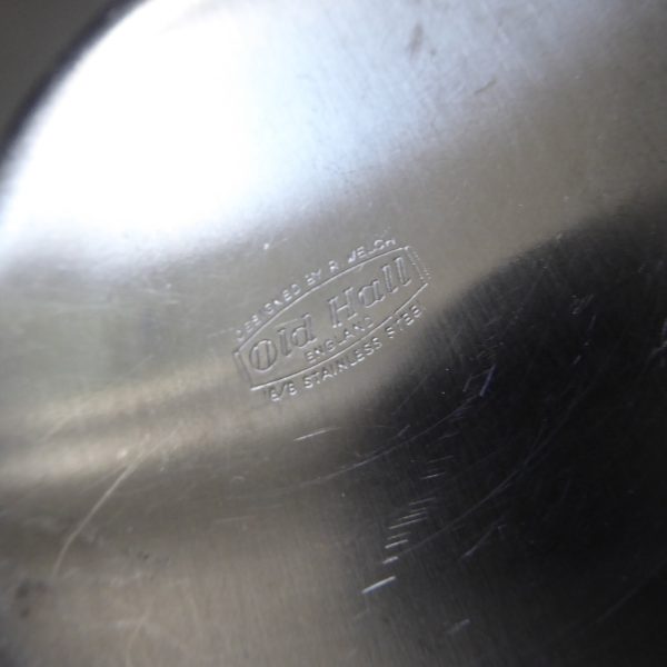 Old Hall Robert Welch Oriana jug, water cream milk 1960s modernist vintage steel - Image 9