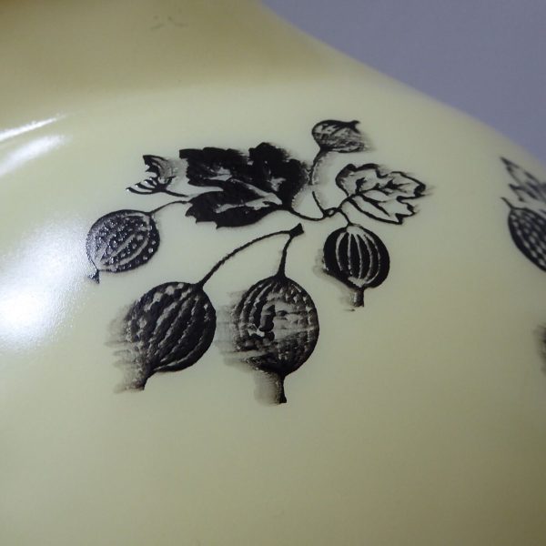 Pyrex JAJ Gooseberry large yellow mixing bowl. Vintage 1950s 444. No starflowers - Image 13