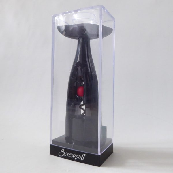 Screwpull Le Creuset Activ-Ball GS-200 corkscrew, black and red, stand & case - Image 12
