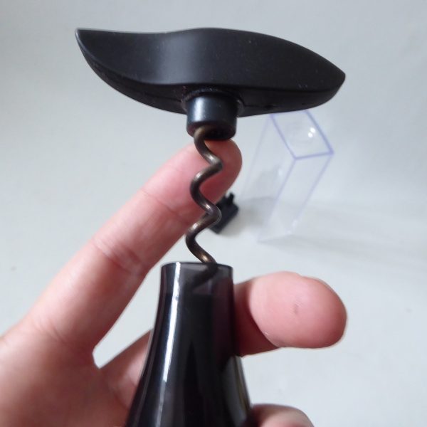 Screwpull Le Creuset Activ-Ball GS-200 corkscrew, black and red, stand & case - Image 9