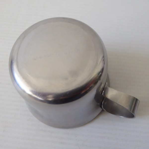 Stelton Denmark 1960s vintage small stainless steel child's kid's cup mug. Dumbo - Image 9