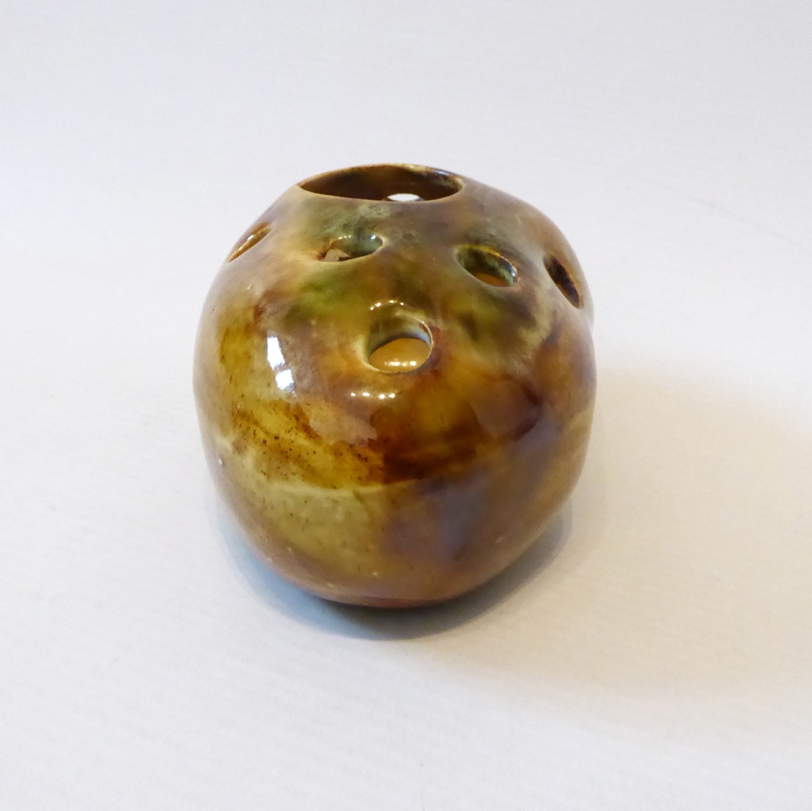 Tremaen style studio pottery pebble stone vase, vintage retro 1970s Cornish posy - Image 2