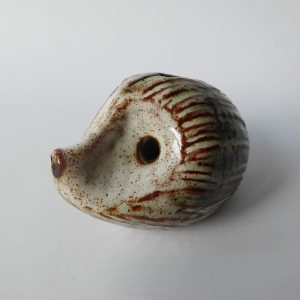 Vintage Prima Pottery PP hedgehog money box. Marcus Marc Goldberger Folkestone