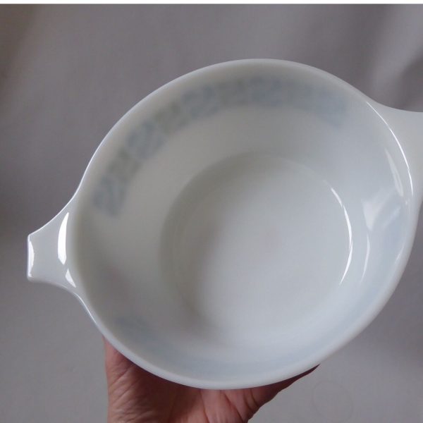 Vintage Pyrex JAJ Checkers 658 2.5 pint serving dish + lid cover 1960s casserole - Image 11