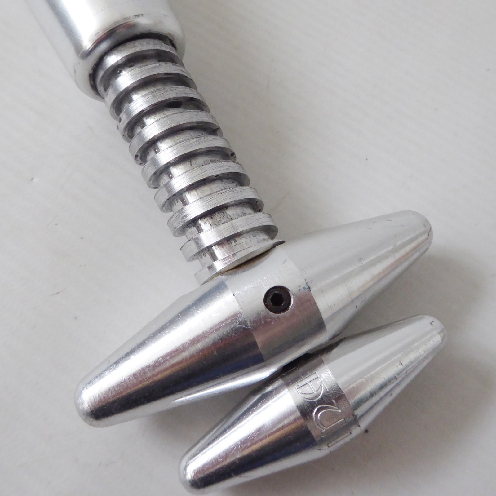 Vintage modernist aluminium Valezina butterfly corkscrew bottle opener 1960s/70s - Image 8