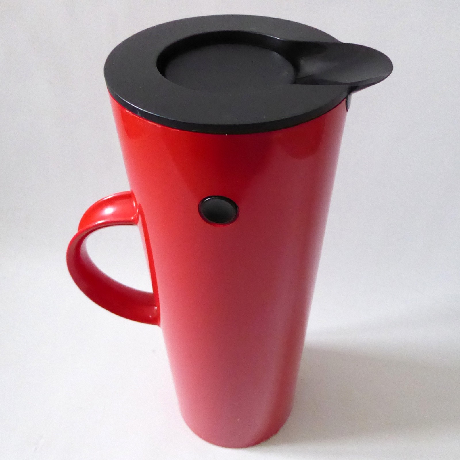 Vintage retro red Stelton EM77 Erik Magnussen vacuum jug coffee flask, Denmark - Image 5