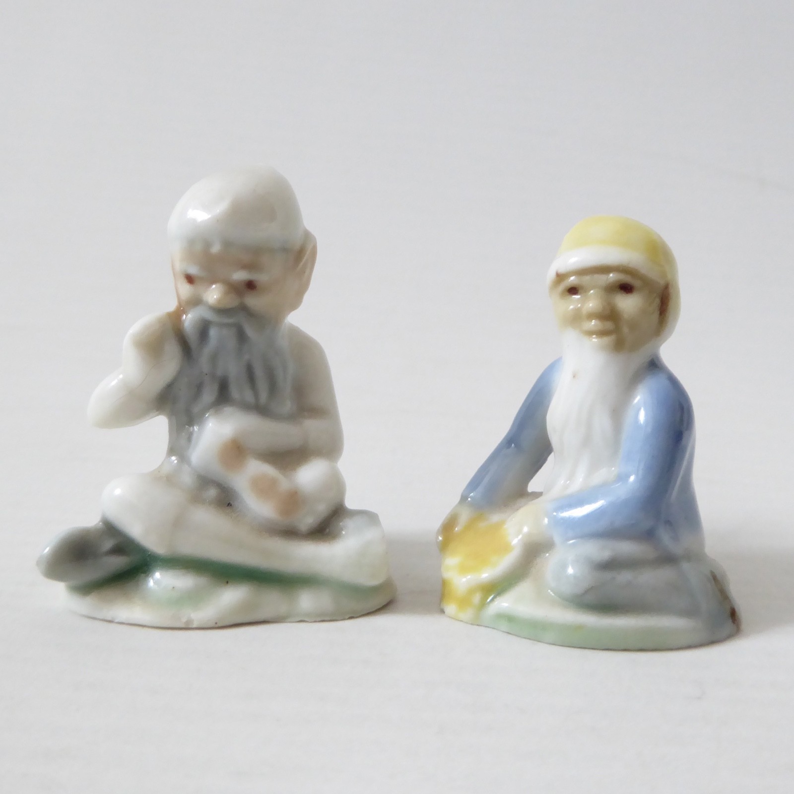 Wade Whimsies Ireland Lucky Fairy Folk, The Tailor & crock, leprechaun elf gnome