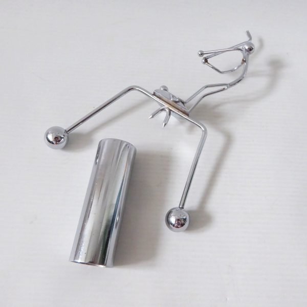 1980s golfer steel balance rocking desk accessory vintage executive toy figurine - Image 11