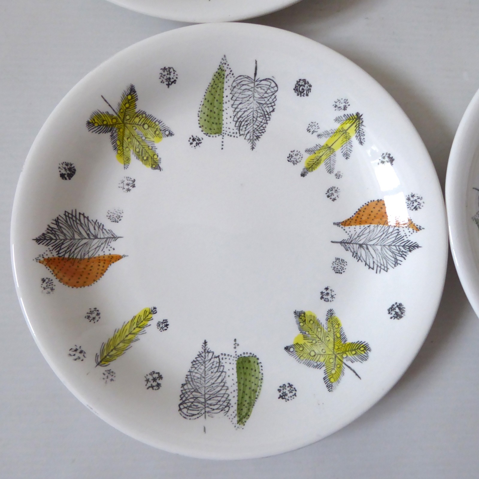 4 Kathie Winkle Palma Nova 6.5" side plates Broadhurst vintage ceramic ironstone - Image 3